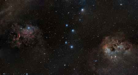 IC 405 - Flaming Star Nebula & IC 410 - Tadpoles Nebula
