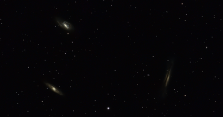 M 65,M 66,NGC 3628 - Leo Triplet